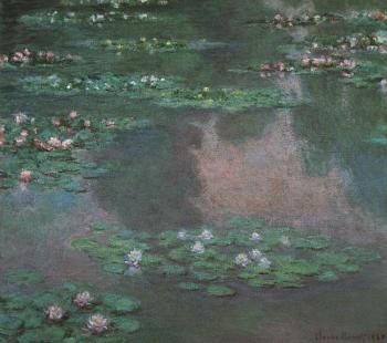 Monet, Claude Oscar : Water Lillies I
